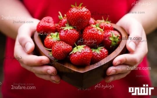 فواید توت فرنگی