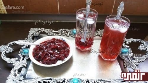 مربا-و-شربت-توت-فرنگی