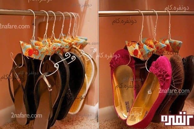 نظم دادن و نگهداری از کفش ها
