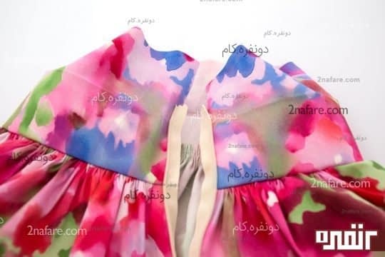 زیپ رو هم در جای خودش قرار بدید و دوخت بزنید