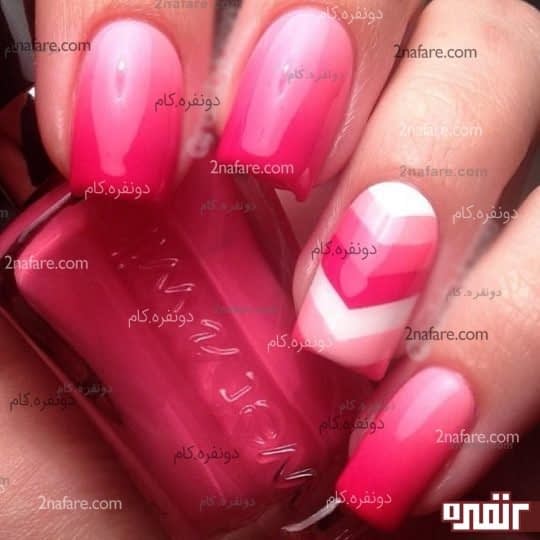 لاک تنالیته صورتی، طرحی ساده اما زیبا