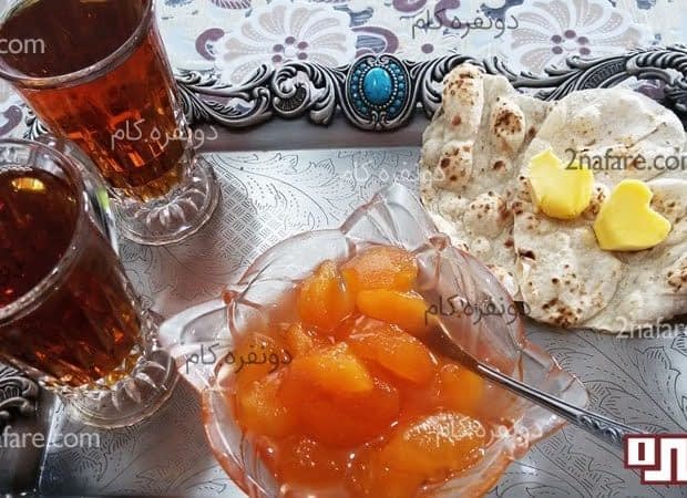 طرز تهیه مربای سیب مربای سیب