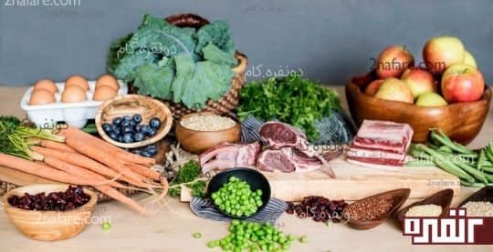 مواد غذایی حاوی سدیم و پتاسیم