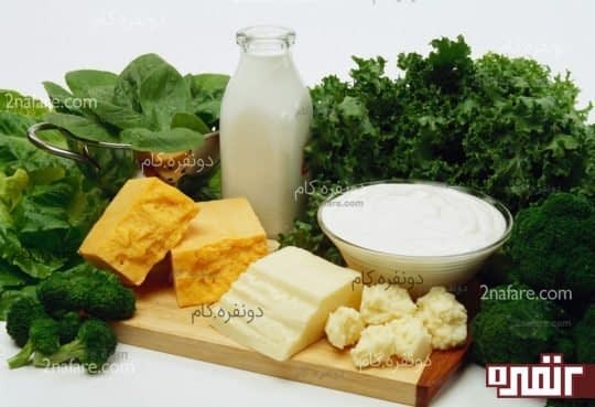 مواد غذایی حاوی کلسیم و منیزیم