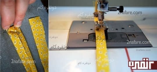 دوختن بند کلاه