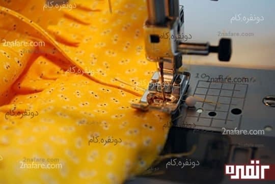 وصل کردن بند به کلاه