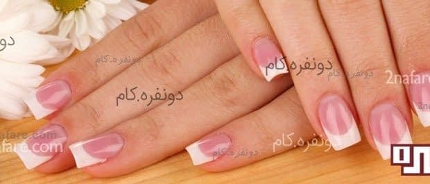 مانیکور و فرنچ ناخن در منزل مانیکور و فرنچ ناخن در منزل