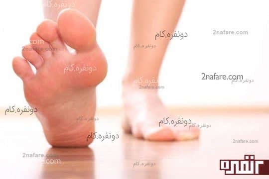 درمان ترک پا با استفاده از موز