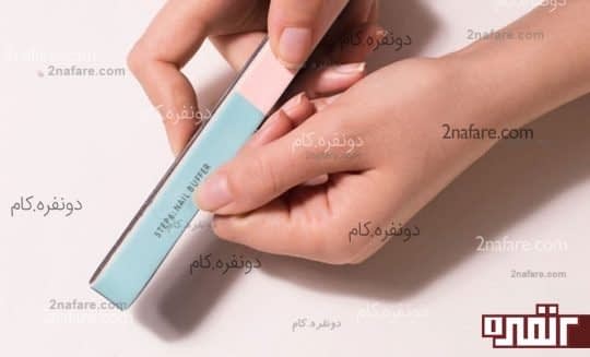 ناخن هایتان را به راحتی سوهان بکشید