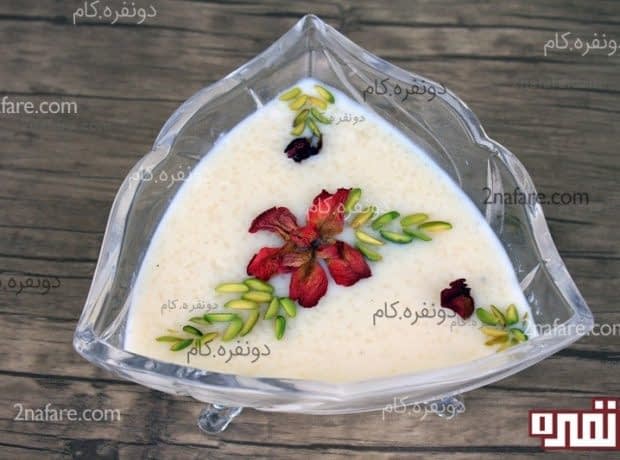 طرز تهیه شیر برنج مجلسی روش تهیه شیر برنج مجلسی