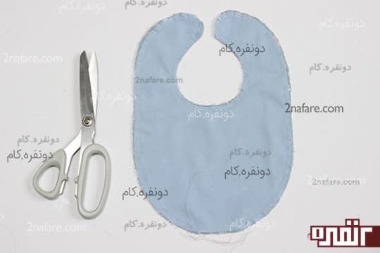 با قیچی دور تا دور رو خیلی کوتاه کوتاه برش بزنید