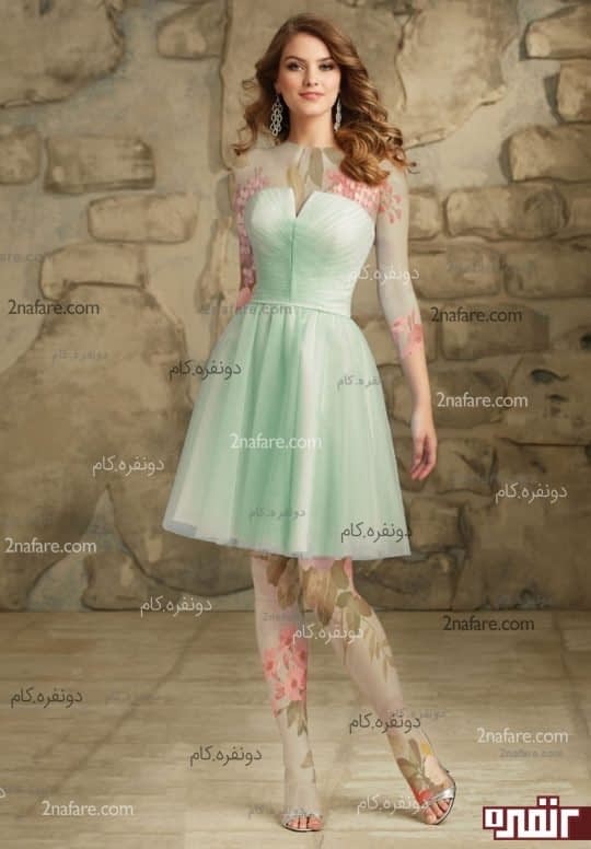 پیراهن کوتاه مجلسی