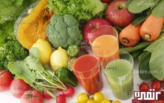 آبمیوه های مفید برای افزایش رشد موها
