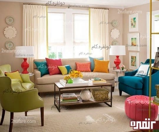در انتخاب رنگ ها جسور باشید