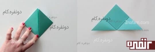 ساخت گل کاغذی به روش اوریگامی