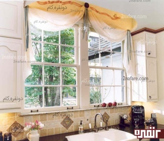 مدل پرده های مدرن و زیبا برای آشپزخانه