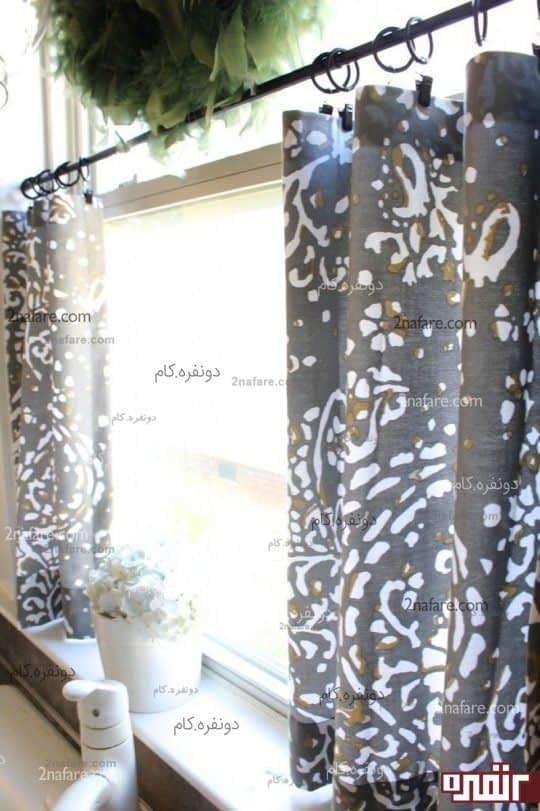 مدل پرده های مدرن و زیبا برای آشپزخانه