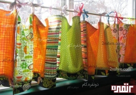 مدل پرده های مدرن و زیبا برای آشپزخانه