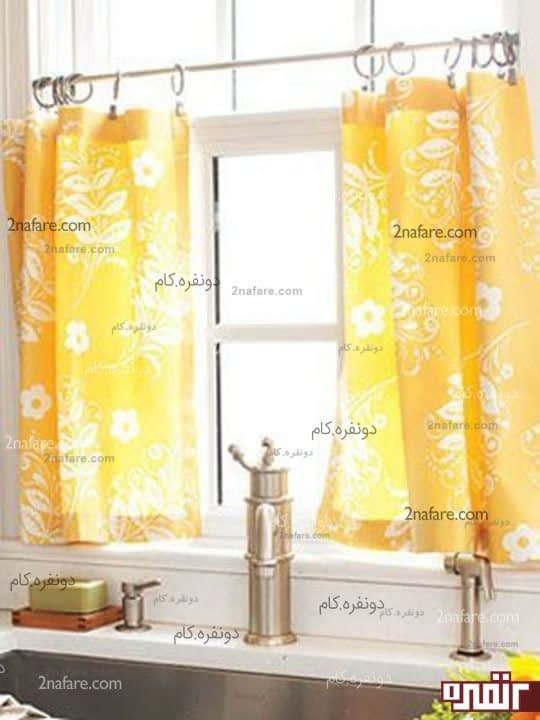 رنگ زرد ، نارنجی و قرمز مناسب برای آشپزخانه