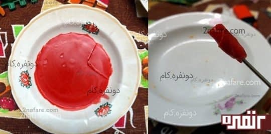 برش دادن پارافین و پیچیدن به دور ساقه