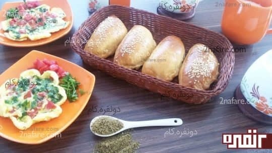 طرز تهیه ی کلوچه ی مغزدار با طعم زیره