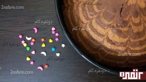 طرز تهیه ی کیک زبرا