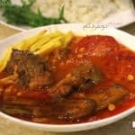 طرز تهیه قیمه بادمجان مجلسی