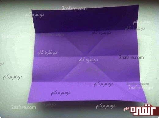 از بغل ها به داخل تا کنید