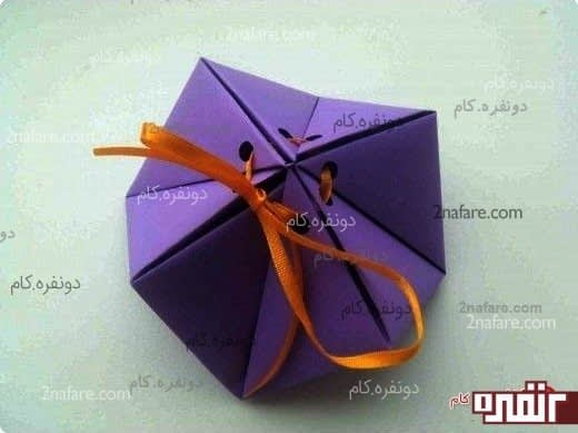 جعبه کادو اوریگامی