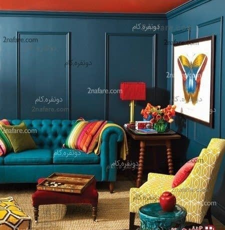 رنگ های تیره در فضاهای کوچک