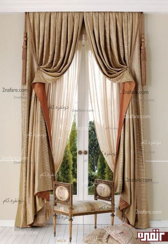 مدل پرده های مختلف برای پذیرایی