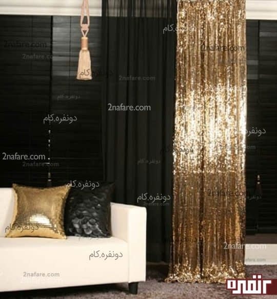 مدل پرده های مختلف برای پذیرایی