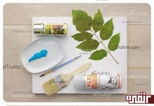 وسایل مورد نیاز برای ساخت تابلوی طبیعت