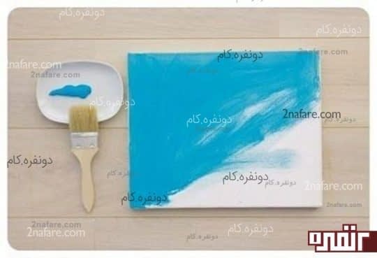 کل بوم را رنگ آمیزی کنید