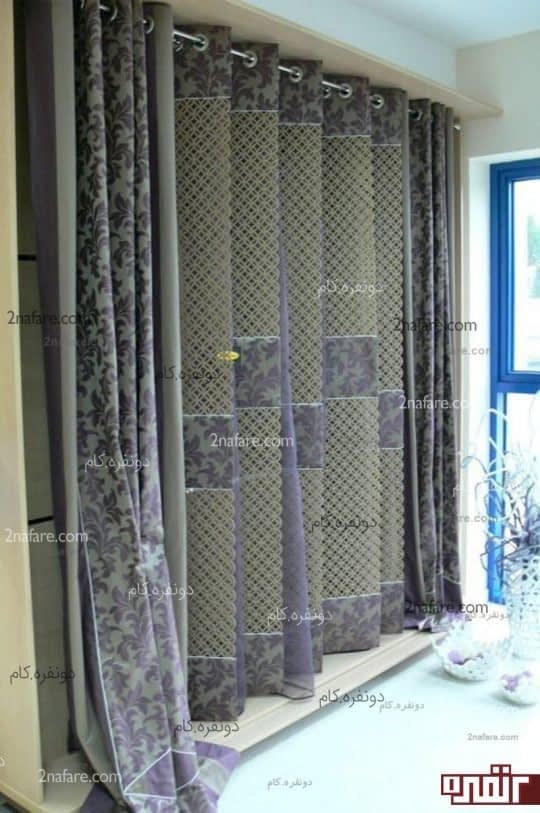 مدل پرده های مختلف برای پذیرایی