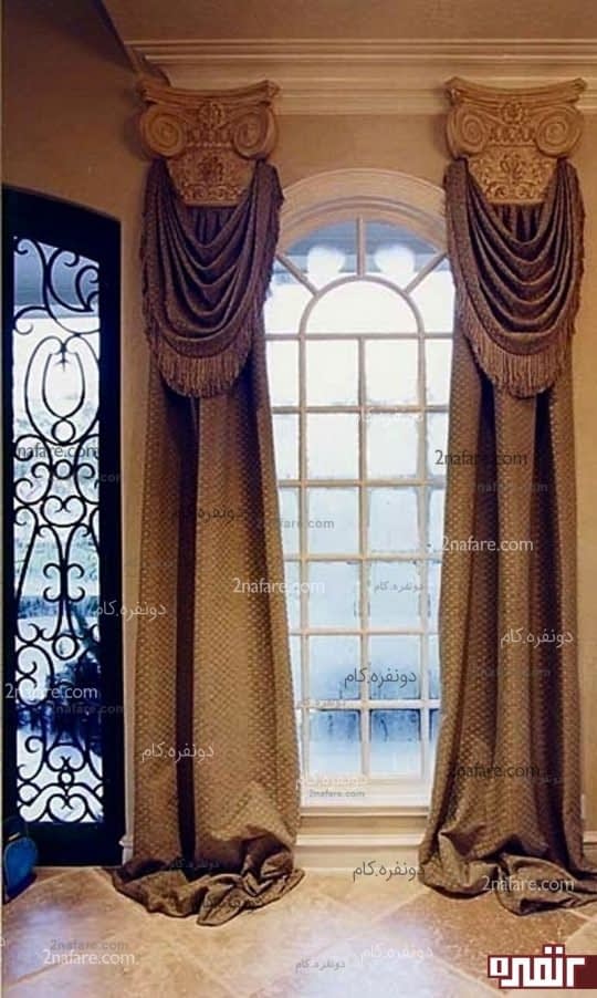 مدل پرده های مختلف برای پذیرایی
