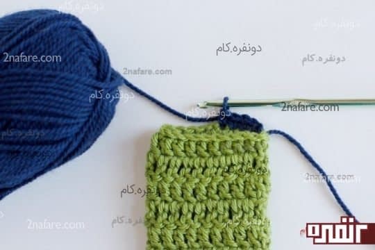 با رنگ دیگه ای دور کار رو پایه کوتاه بزنید