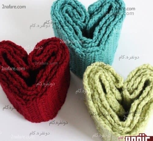 آموزش مرحله به مرحله بافت شال گردن ساده قلاب بافی شال گردن قلاب بافی