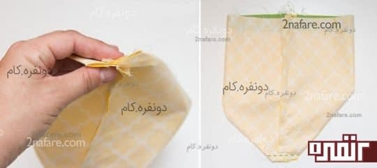 دوختن کناره های کوله پشتی