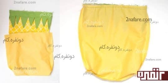 وصل کردن آستری به کوله پشتی