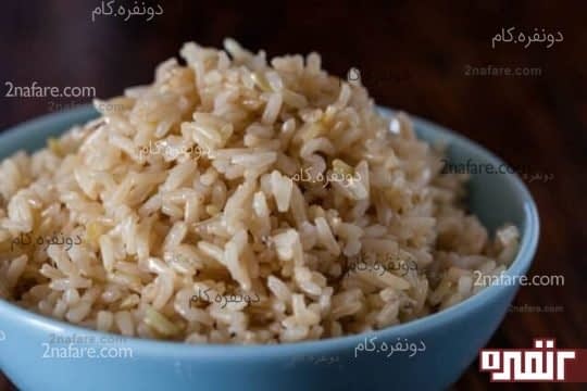 برنج قهوه ای سرشار از فیبر و مواد مغذی است