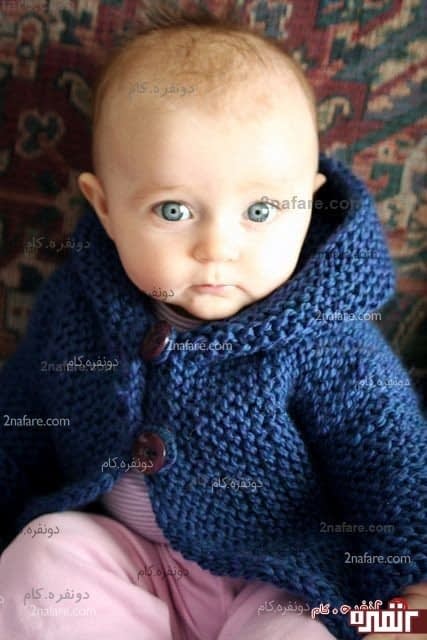 مدل ژاکت کلاه دار بچگانه