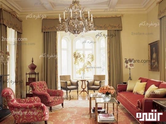 مدل پرده های زیبا برای پذیرایی