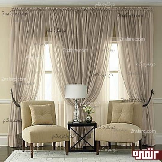 مدل پرده های زیبا برای پذیرایی
