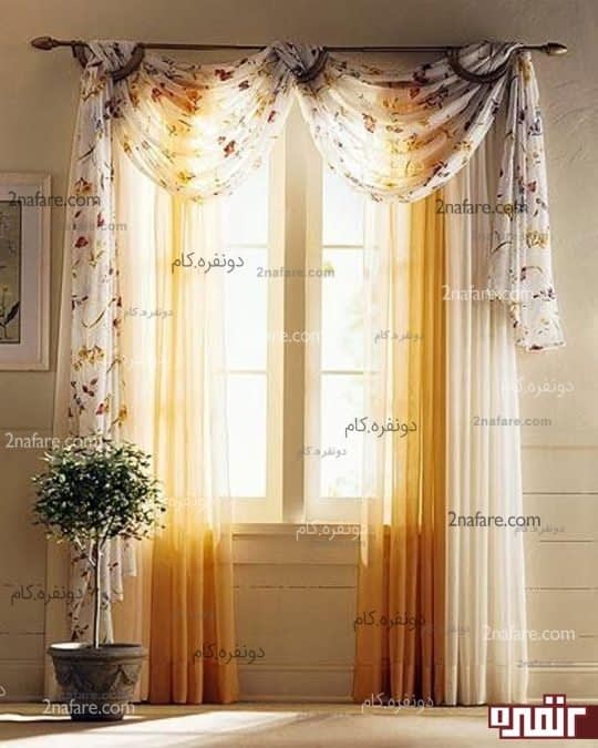 مدل پرده های زیبا برای پذیرایی
