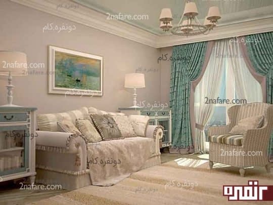 مدل پرده های زیبا برای پذیرایی