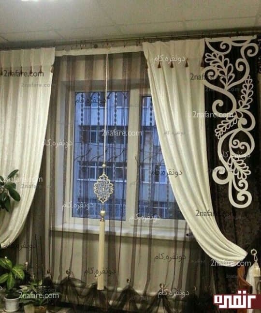 مدل پرده های زیبا برای پذیرایی