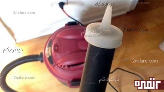 گردگیری فضاهای تنگ و غیر قابل دسترس