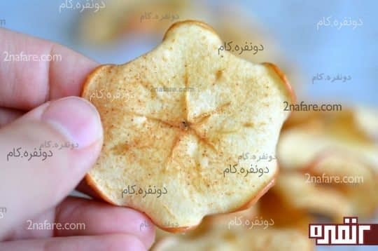 طرز تهیه چیپس سیب