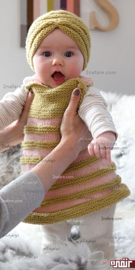 لباس بافتنی دخترونه